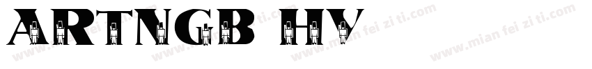 ARTinNiuGB HV字体转换